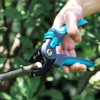 Pruning Shears Cutter with Safety Lock and Razor Sharp Blade for Flowers Plants