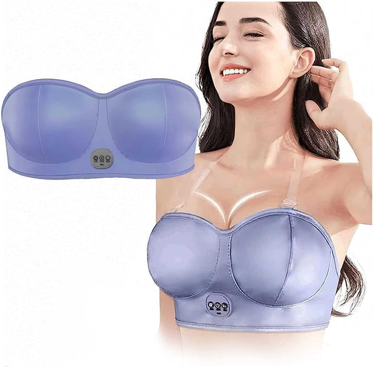 Electric Breast Massager-Breast Enhancer Massage Bra -USB Charging Bra